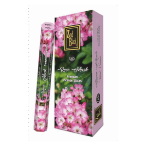 AGARBATTI HEXA ROSE MUSK 1X6PKT