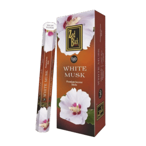 AGARBATTI HEXA WHITE MUSK 1X6PKT